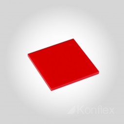 Акрил Arystal 1220x2440 Красный 3 мм
